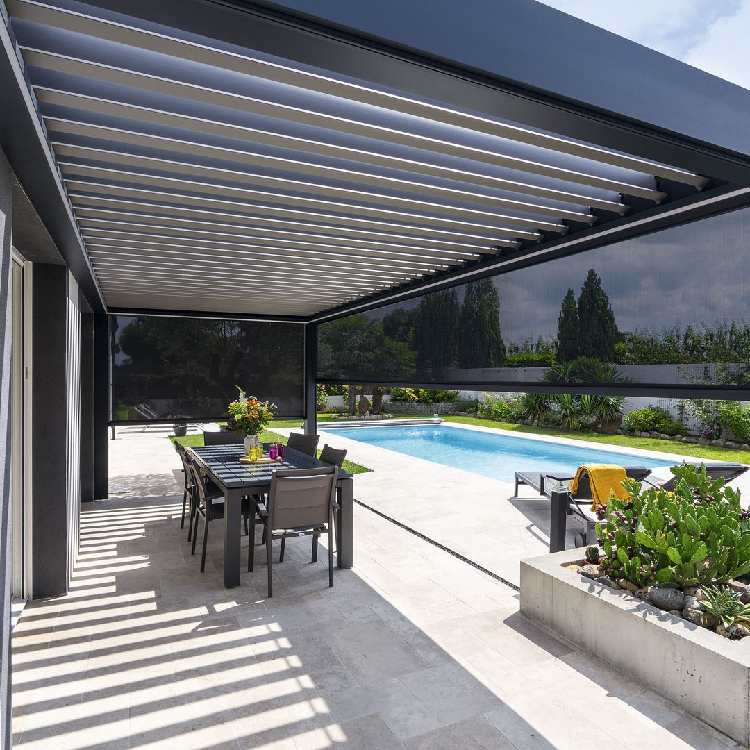 Pérgolas bioclimáticas y pabellones para disfrutar de la terraza o el jardín los 365 días del año