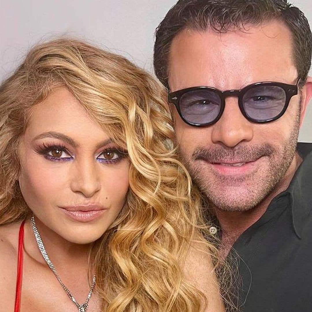 El cariñoso reencuentro de Paulina Rubio﻿ con sus compañeros de Timbiriche