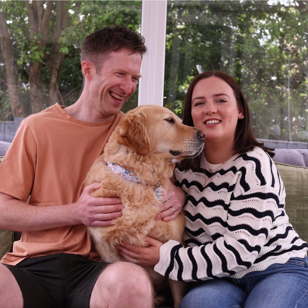 La golden que lloró al reencontrarse con su dueño tras salvarle la vida: una historia que te hará creer en los perros