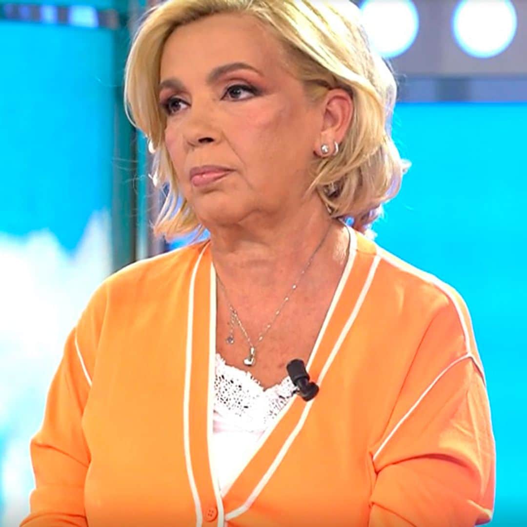 La reacción de Carmen Borrego a las imágenes de su hijo y Paola de vacaciones en Andorra