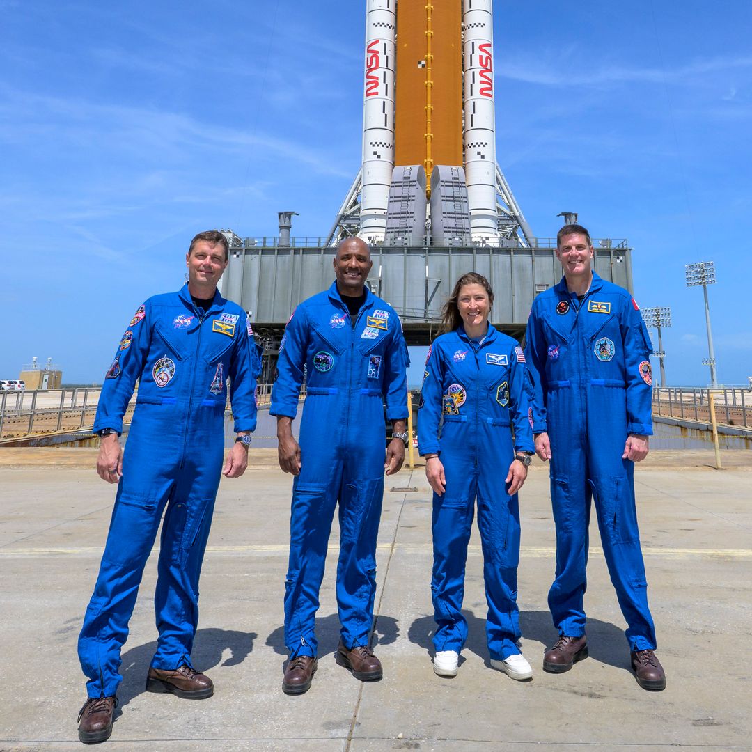 Conoce a los cuatro astronautas de la NASA que sobrevolarán la Luna en la misión Artemis II
