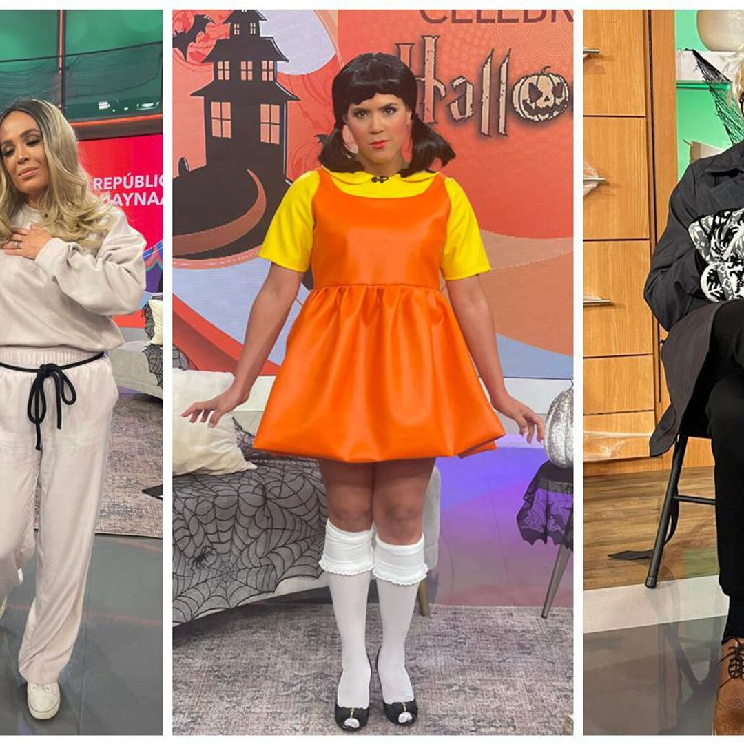 Los divertidos disfraces de los presentadores de Univision y Telemundo