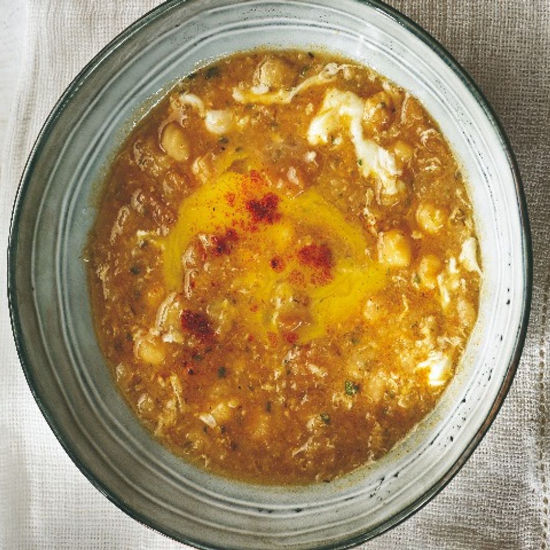 Sopa de pan y comino