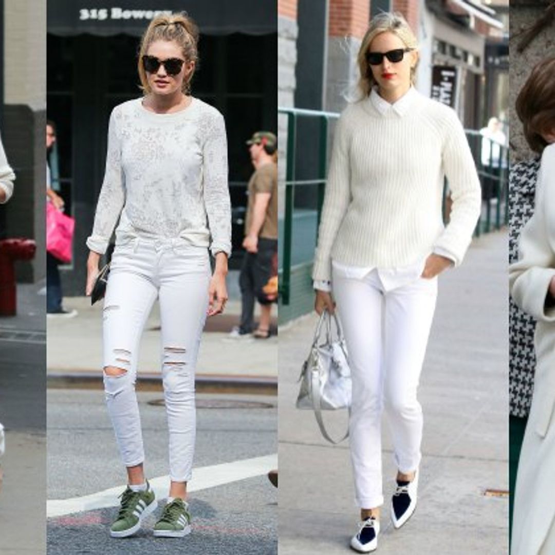 La tendencia del 'winter white', o cómo llevar blanco sobre blanco antes de que se acabe el invierno