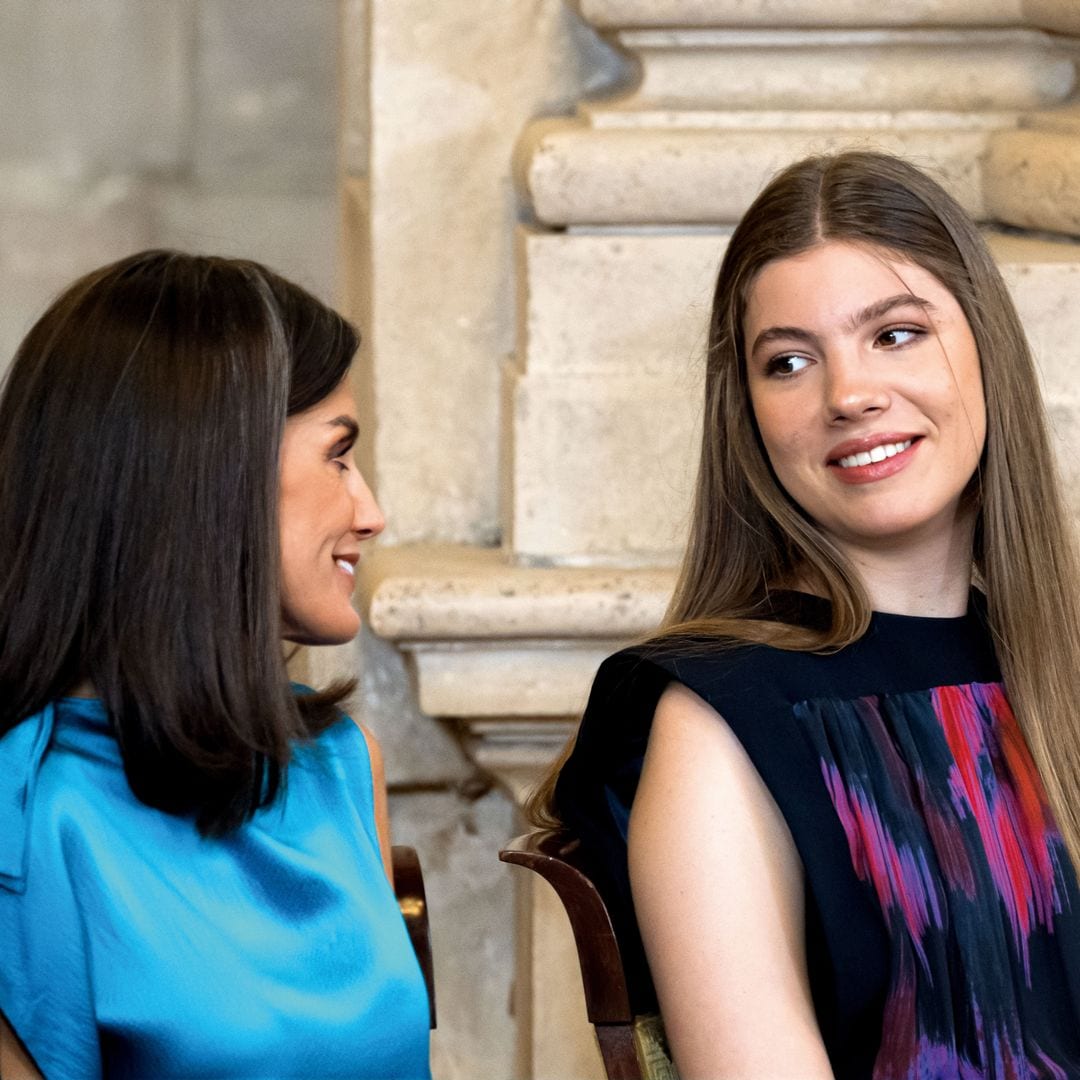 La reina Letizia con la infanta Sofía