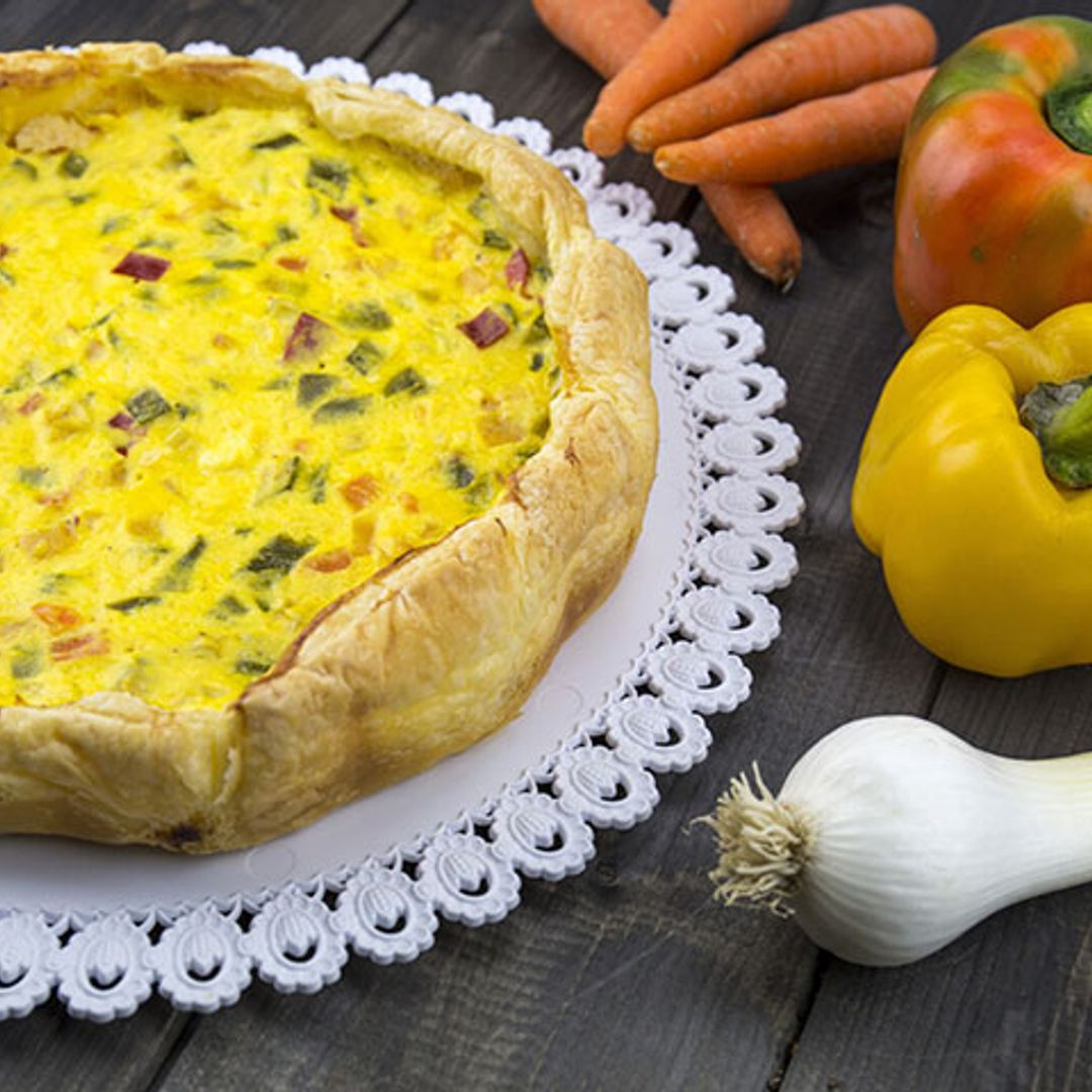 'Quiche' vegetal