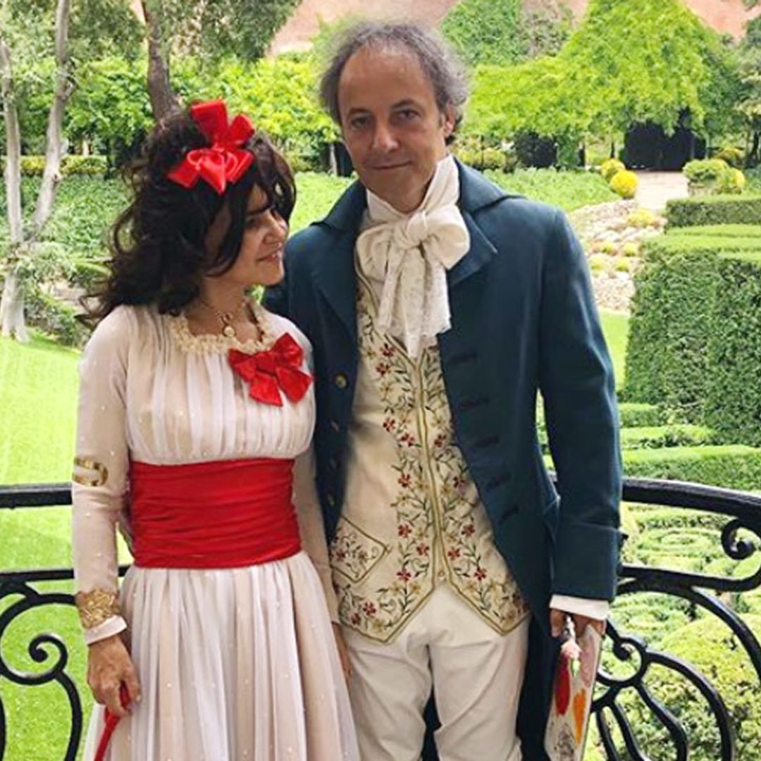 Eugenia Martínez de Irujo y Narcís Rebollo se transforman en la duquesa de Alba y el Goya del siglo XXI