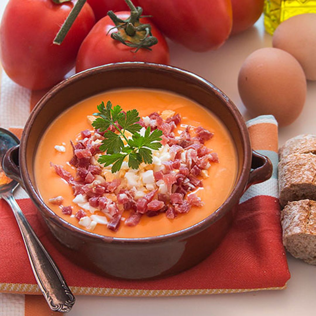 Salmorejo manchego en Thermomix