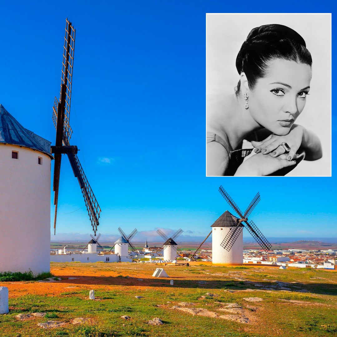 El pueblo manchego que vio nacer a Sara Montiel, sirvió de inspiración a Cervantes y es famoso por sus molinos
