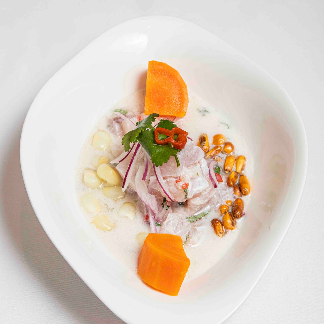 Ceviche clásico del restaurante Inti de Oro