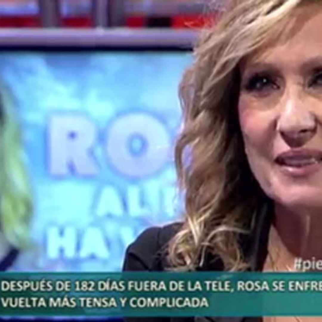 Rosa Benito lo cuenta todo: su marcha de televisión, su relación con Amador Mohedano...