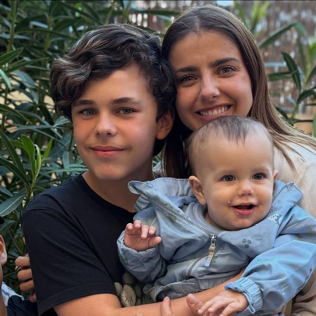 Michelle Renaud celebra el cumpleaños de Axel, hijo de Matías Novoa: ‘El regalo que me mandó la vida’