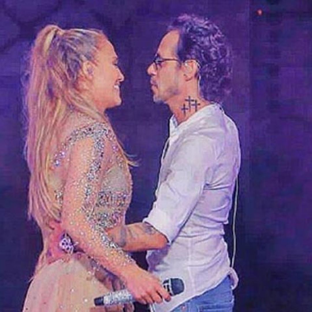 Jennifer López le niega un beso a Marc Anthony ¿Cuál fue el motivo?