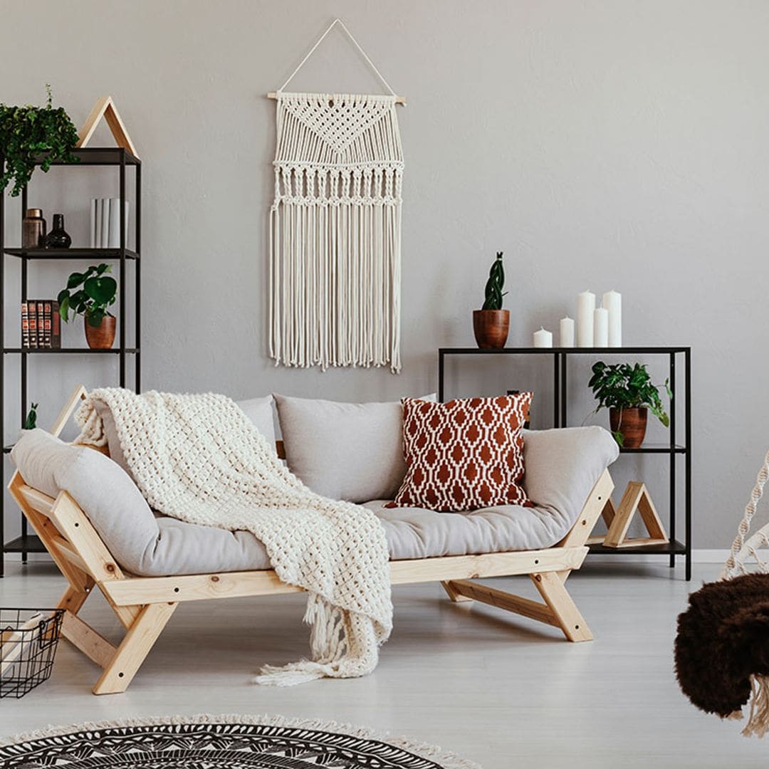 El macramé ha vuelto: ideas para incorporarlo a la decoración de tu casa