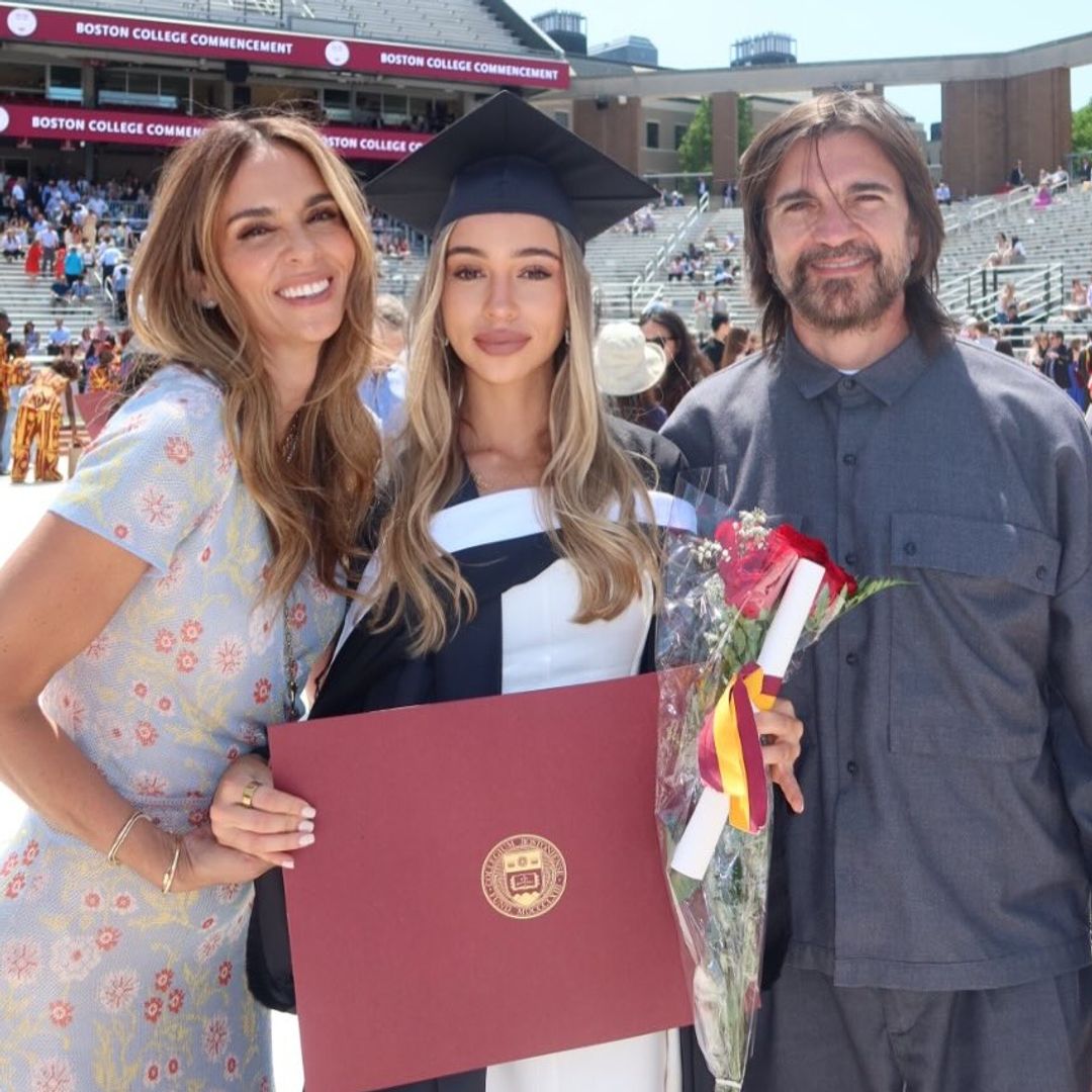 Luna, la hija mayor de Juanes, se gradúa en la Universidad de Boston: todas las fotos del gran día junto a su familia y amigos