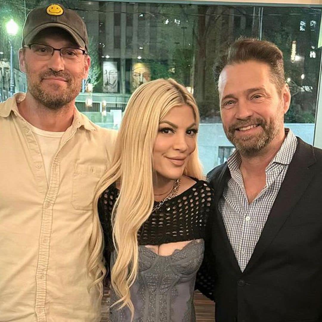 El comentado reencuentro de Tori Spelling con algunos actores de 'Sensación de Vivir' tras su separación