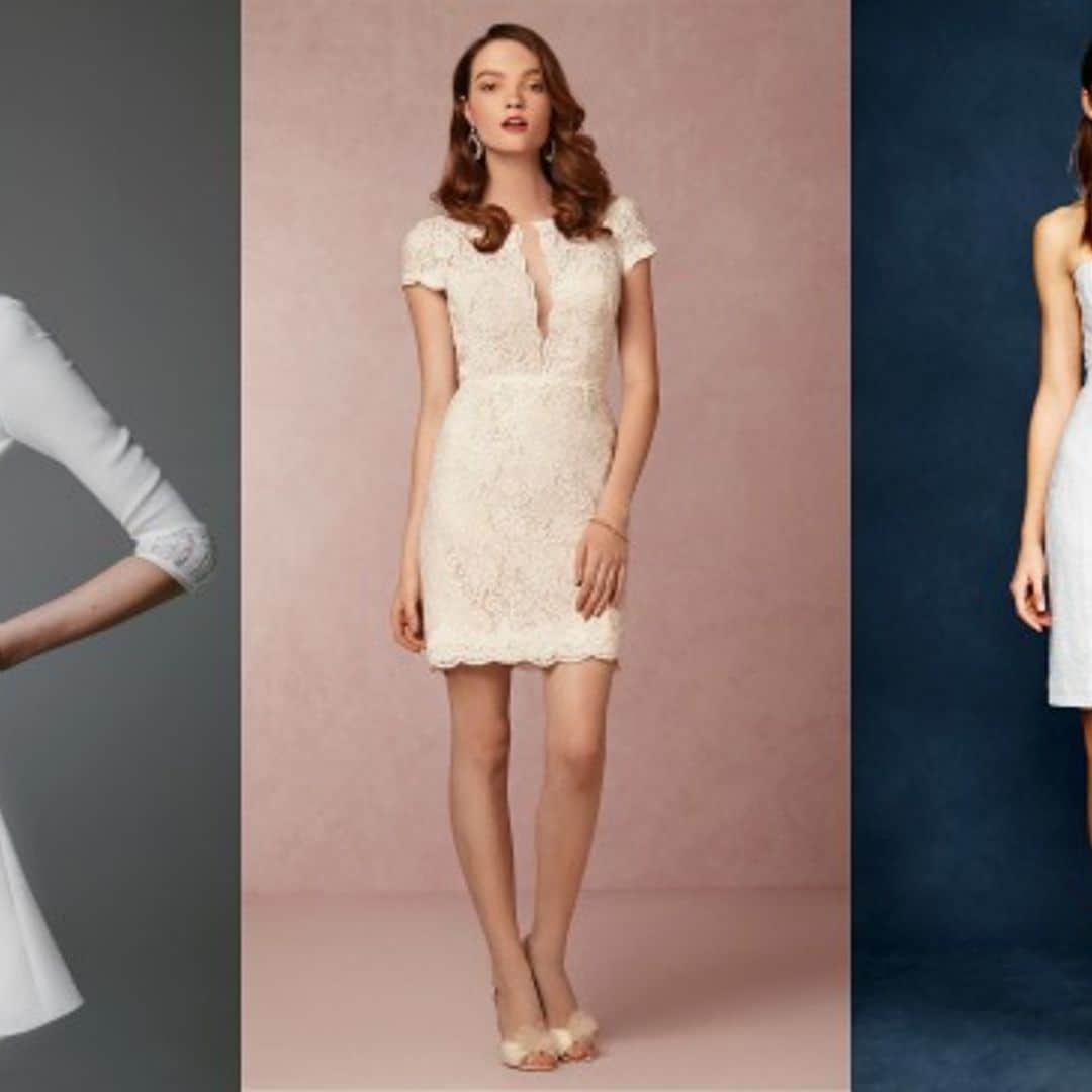 La elegancia del 'little white dress'