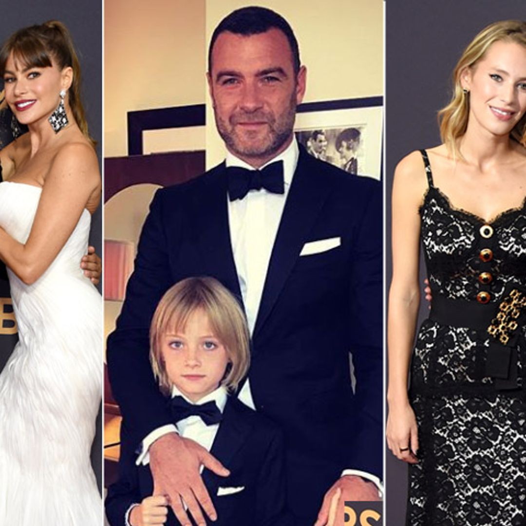 Sus hijos, los mejores aliados de Robin Wright, Sofía Vergara y Liev Schreiber en los Emmy