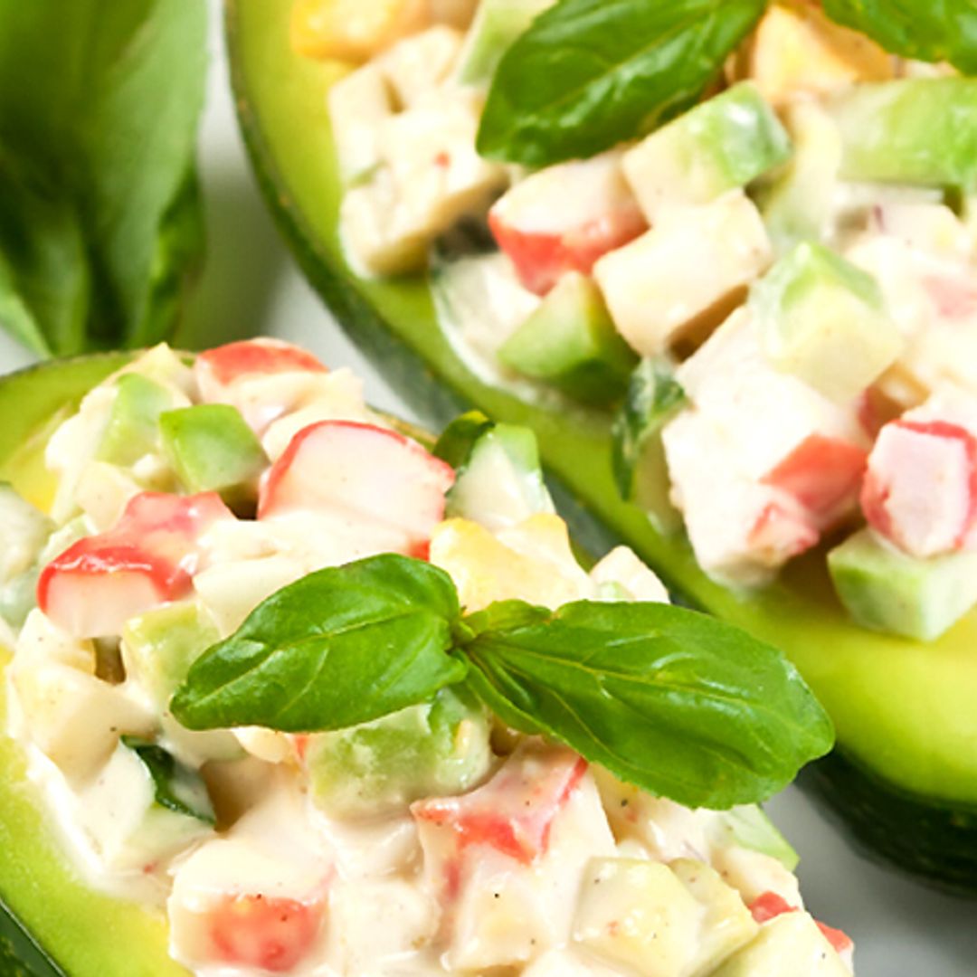 Tartar de aguacate y surimi
