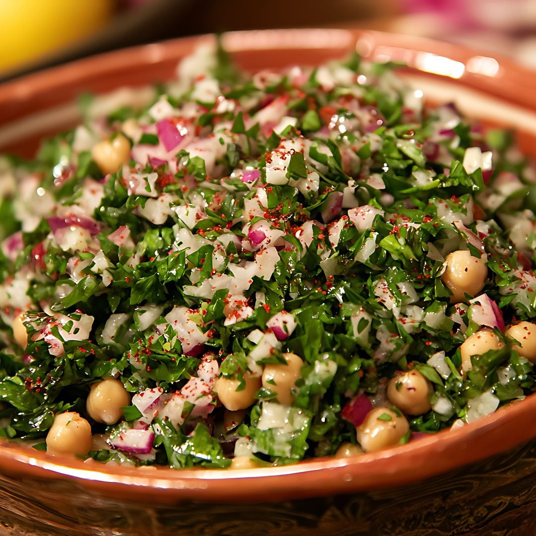 Tabulé con garbanzos y limón: receta fácil y fresquita