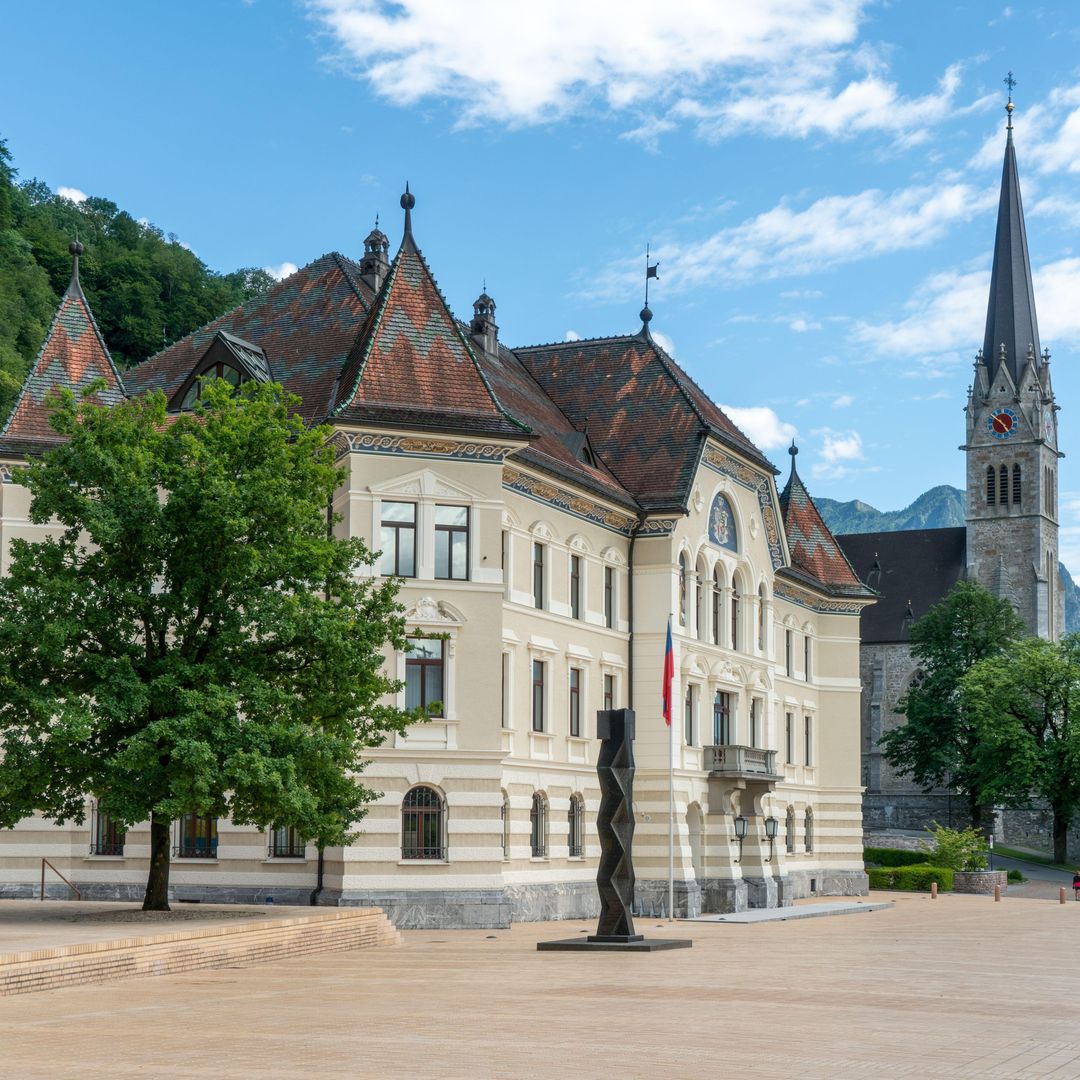 Centro histórico de Vaduz.