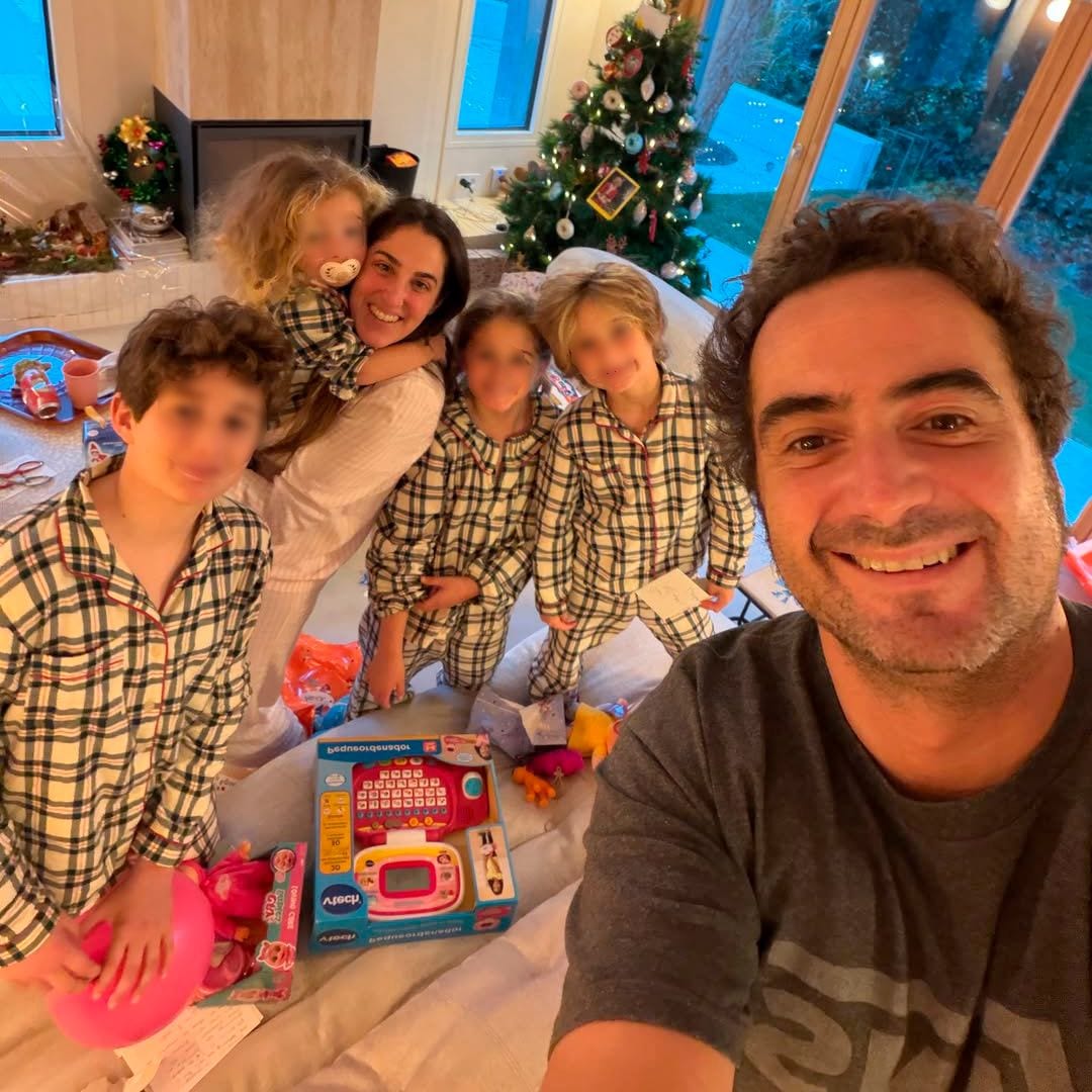Ichi Aragón y su ‘manual de supervivencia’ navideño con sus cuatro hijos: “¿Algún consejo para no perder la paciencia?”