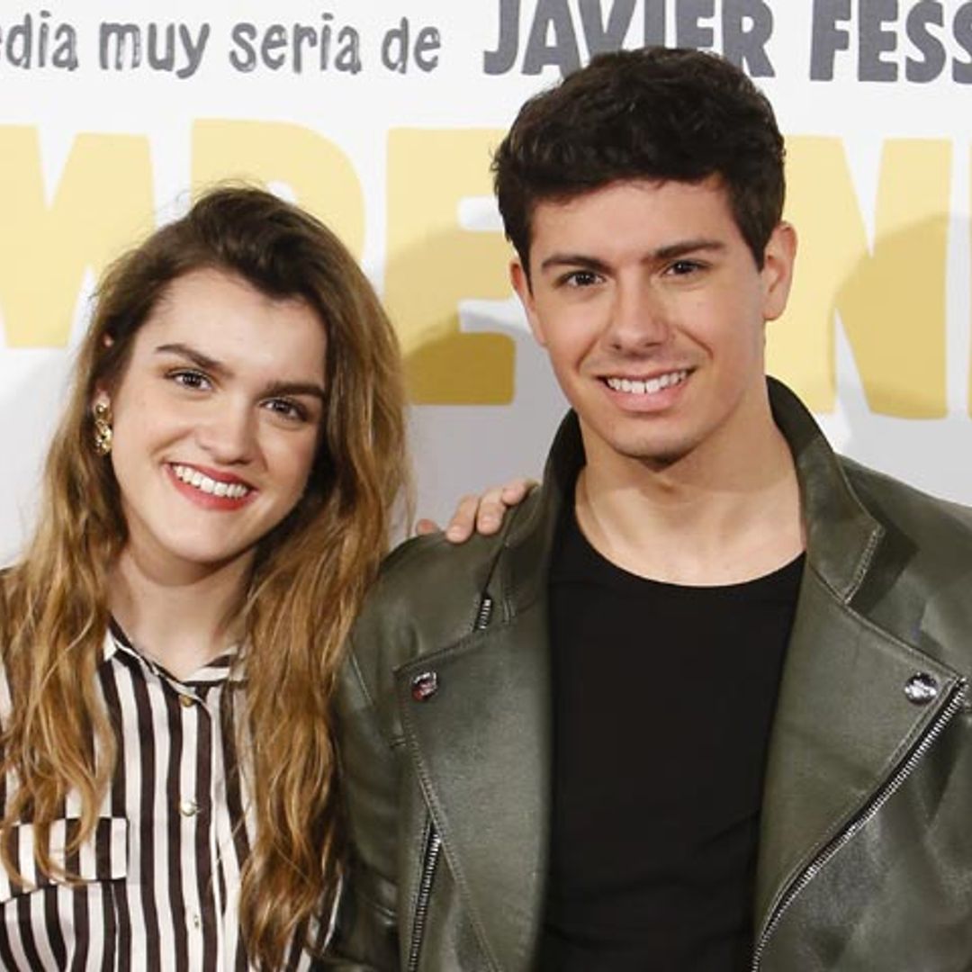Amaia y Alfred, de OT, se van de estreno con la infanta Elena