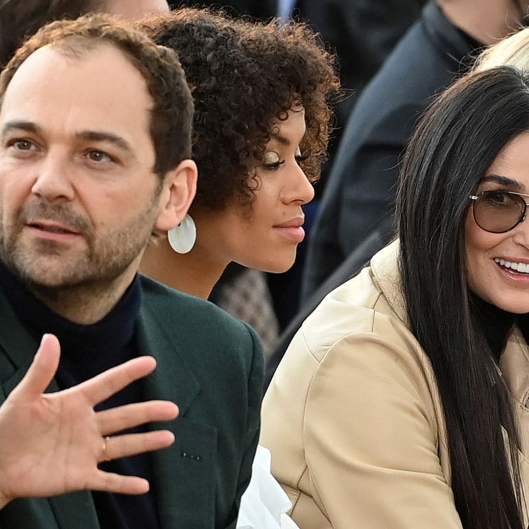 Demi Moore, enamorada de un prestigioso chef suizo y muy unida a Bruce Willis