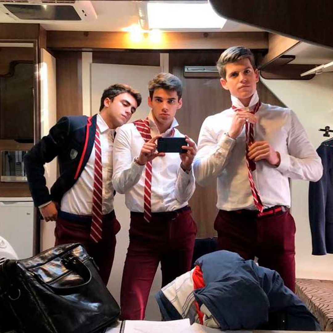 Los actores de 'Elite' avivan la emoción en la espera del estreno de su segunda temporada