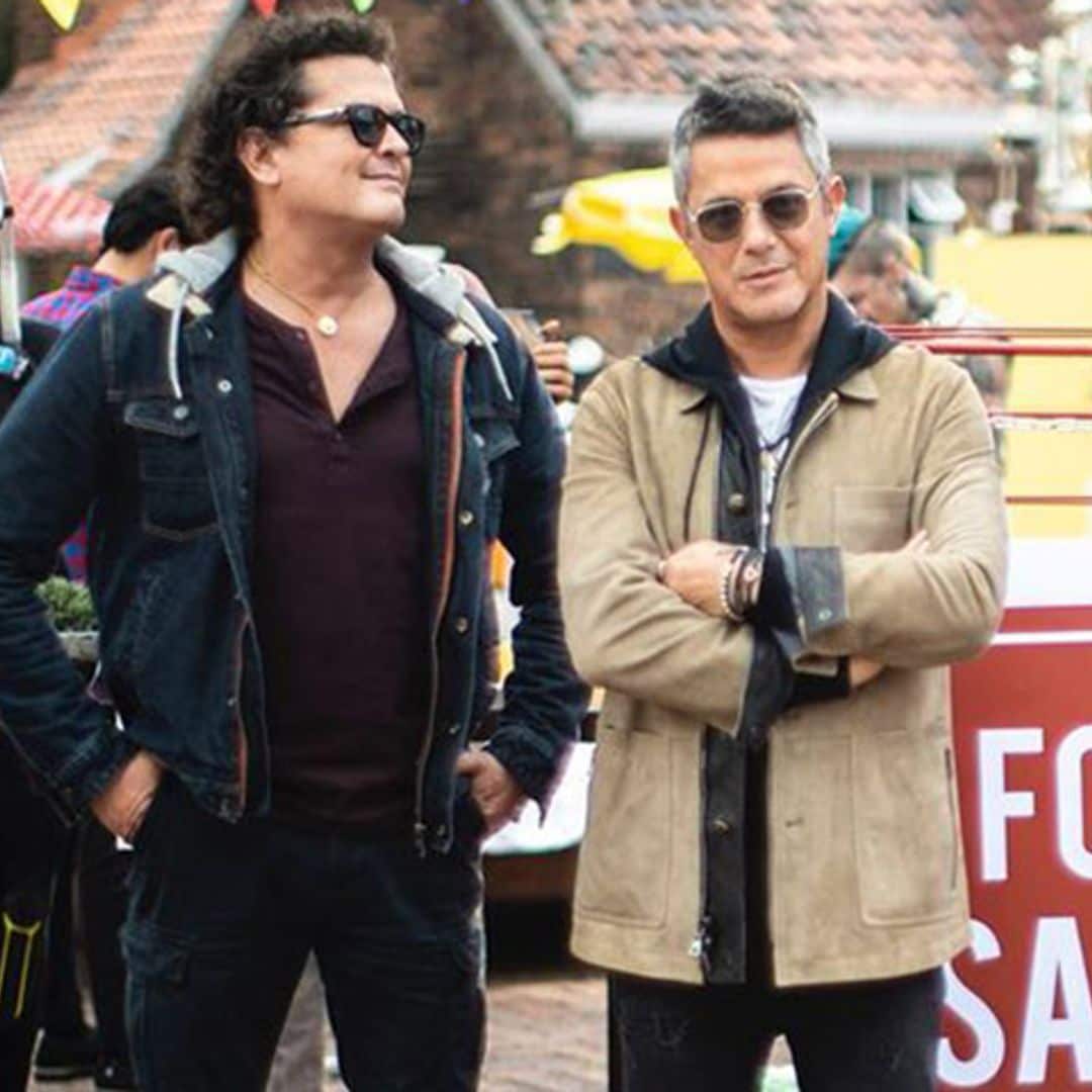 ¡Bueno, bonito, barato! Carlos Vives y Alejandro Sanz muestran las tomas falsas de su videoclip