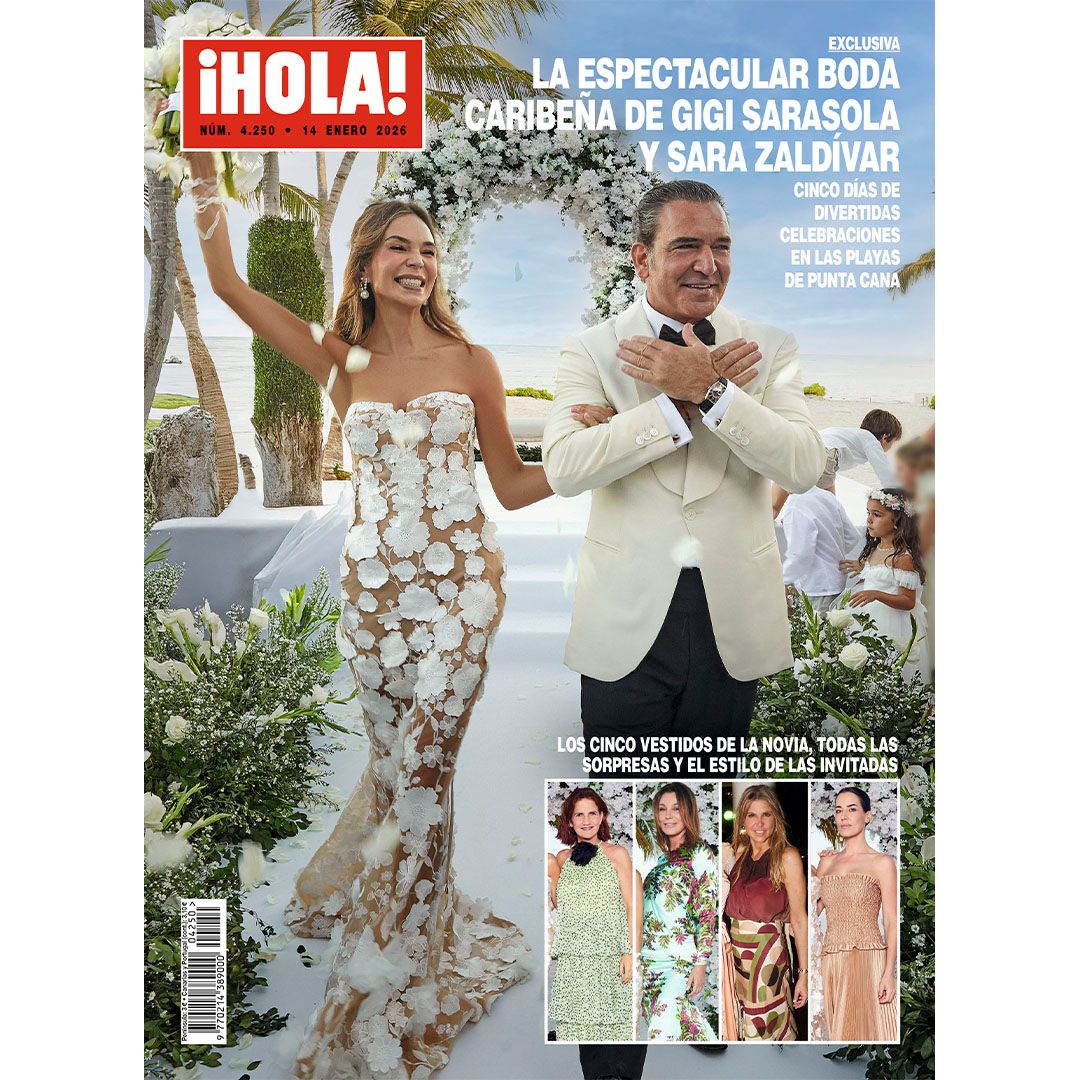 Adelanto exclusivo: La espectacular boda de Gigi Sarasola y Sara Zaldívar protagoniza la nueva portada de ¡HOLA!