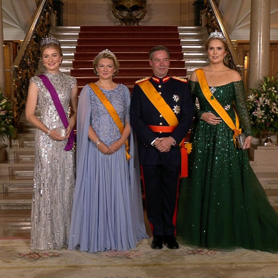 Los Grandes Duques ofrecen su primera gran cena de gala: de los invitados al menú con guiños a su boda
