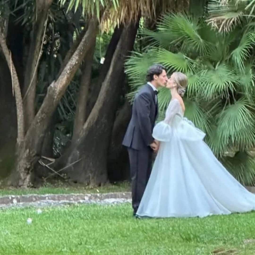Boda Charlotte de Nassau (hija mayor del príncipe Robert de Luxemburgo, primo hermano del Gran Duque Enrique) y Mansour Shakarchi en Sicilia