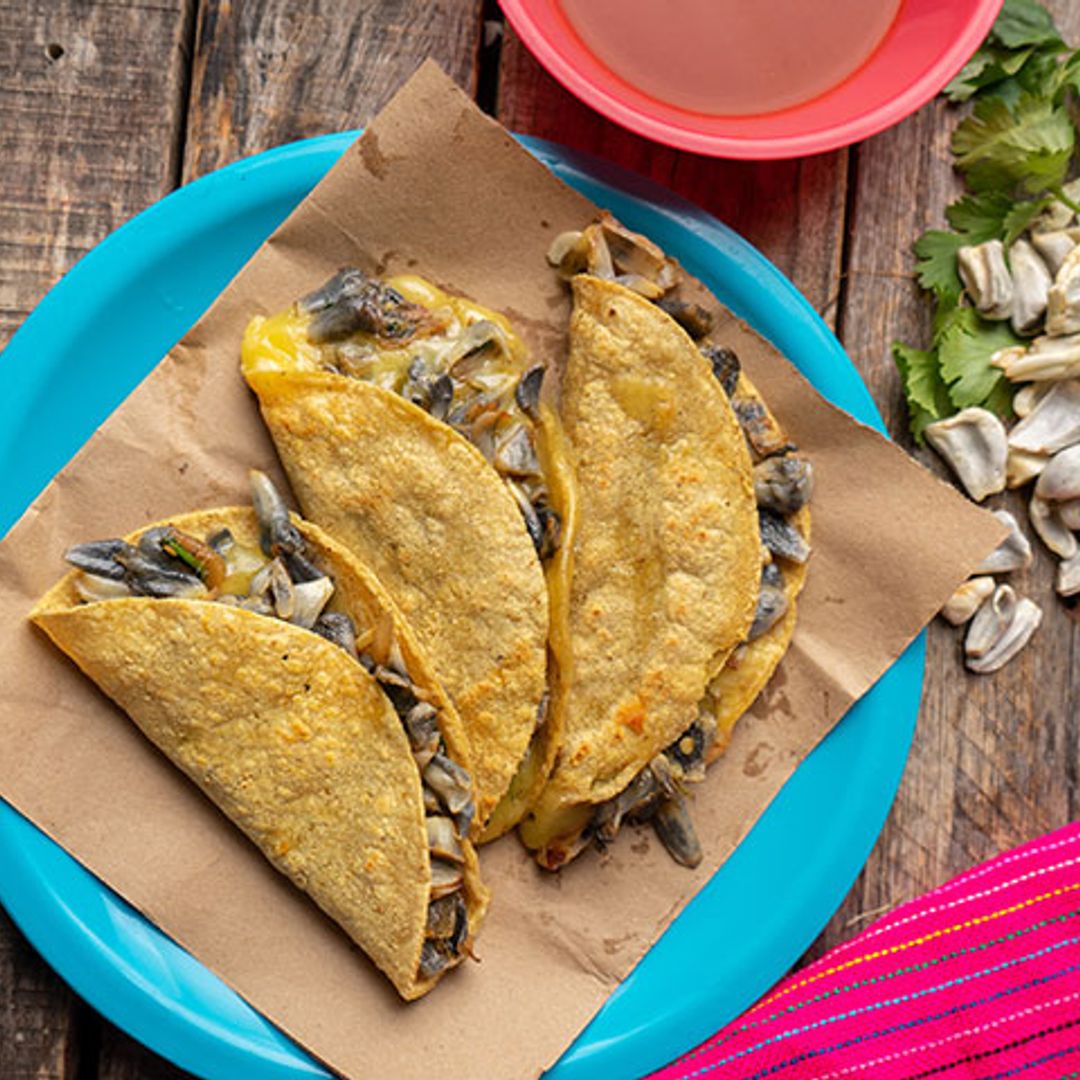 Quesadillas de huitlacoche