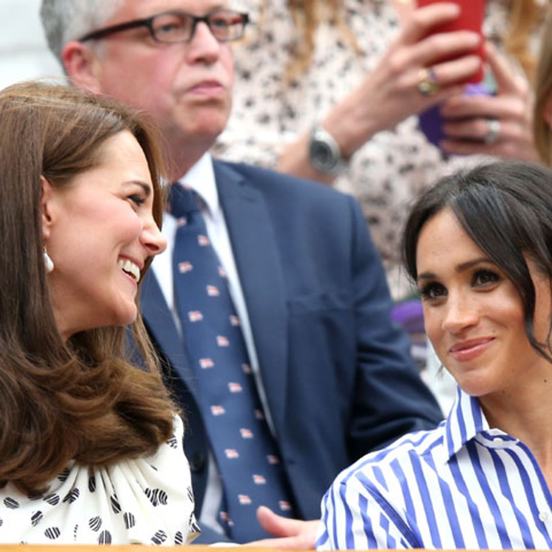 Las Duquesas de Cambridge y Sussex, día de chicas en Wimbledon