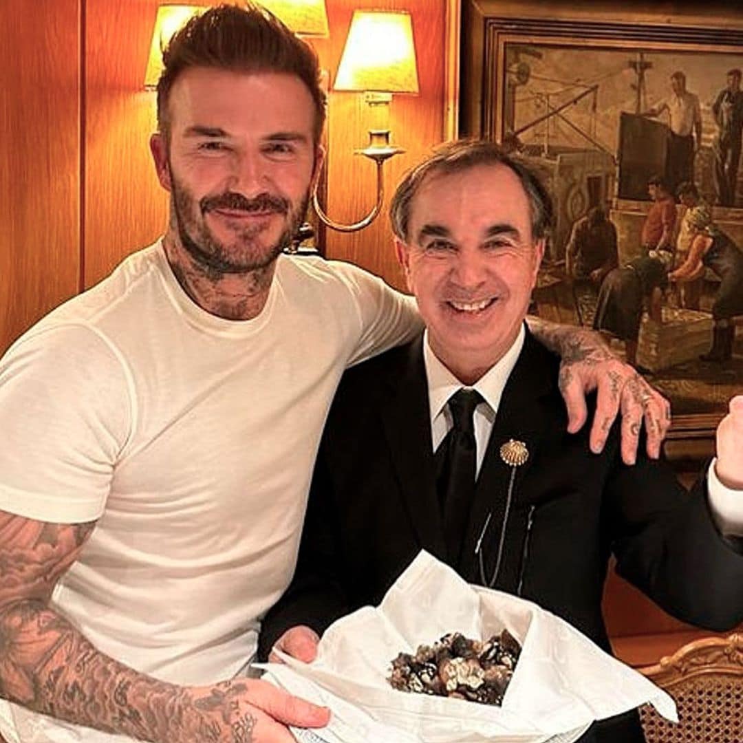 La fascinación de Beckham por los percebes y las angulas
