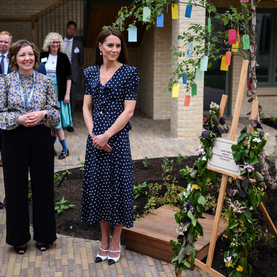 Diana de Gales y Kate Middleton y sus vestidos de lunares