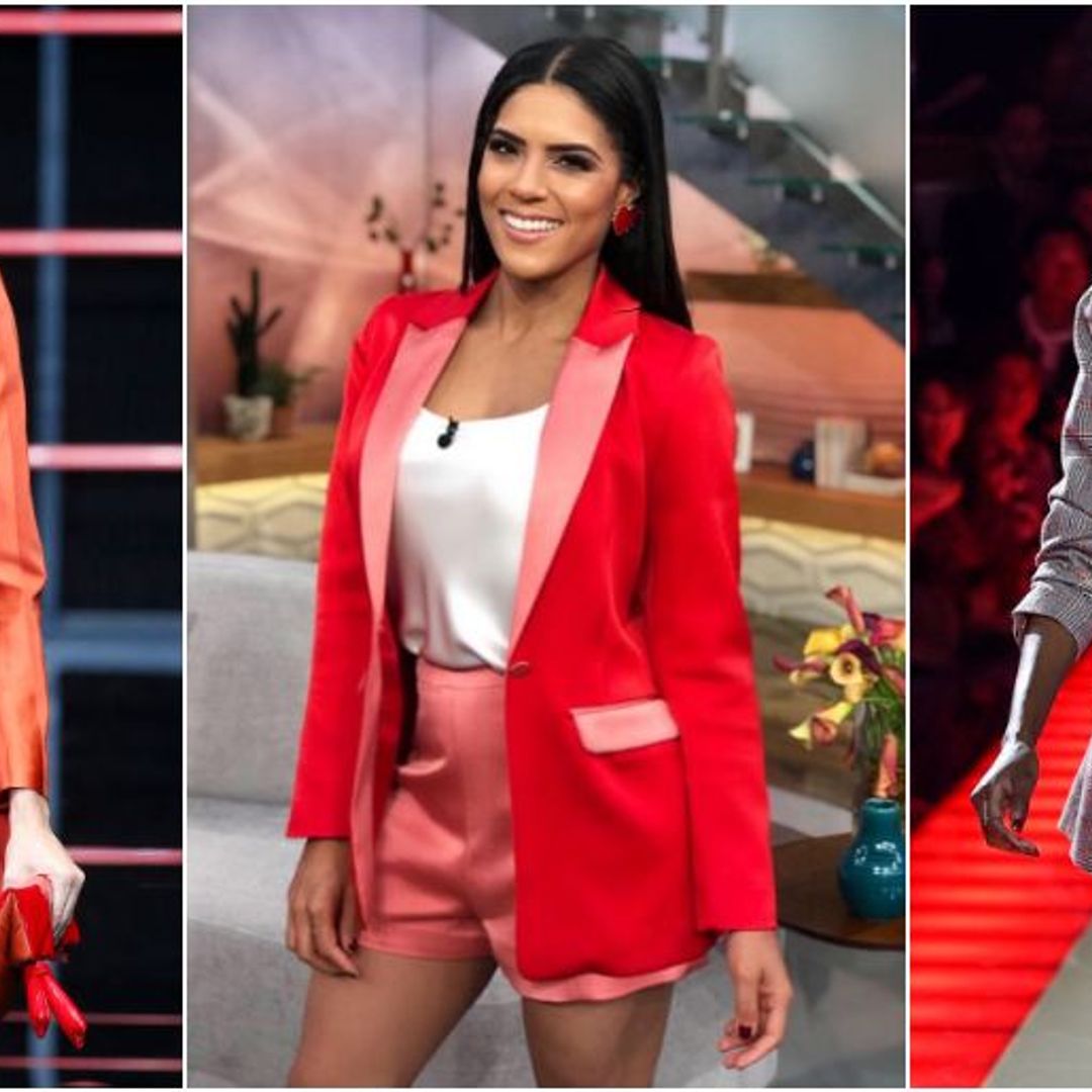 Descubre cómo llevar 'blazer' y 'short' al estilo de Francisca Lachapel