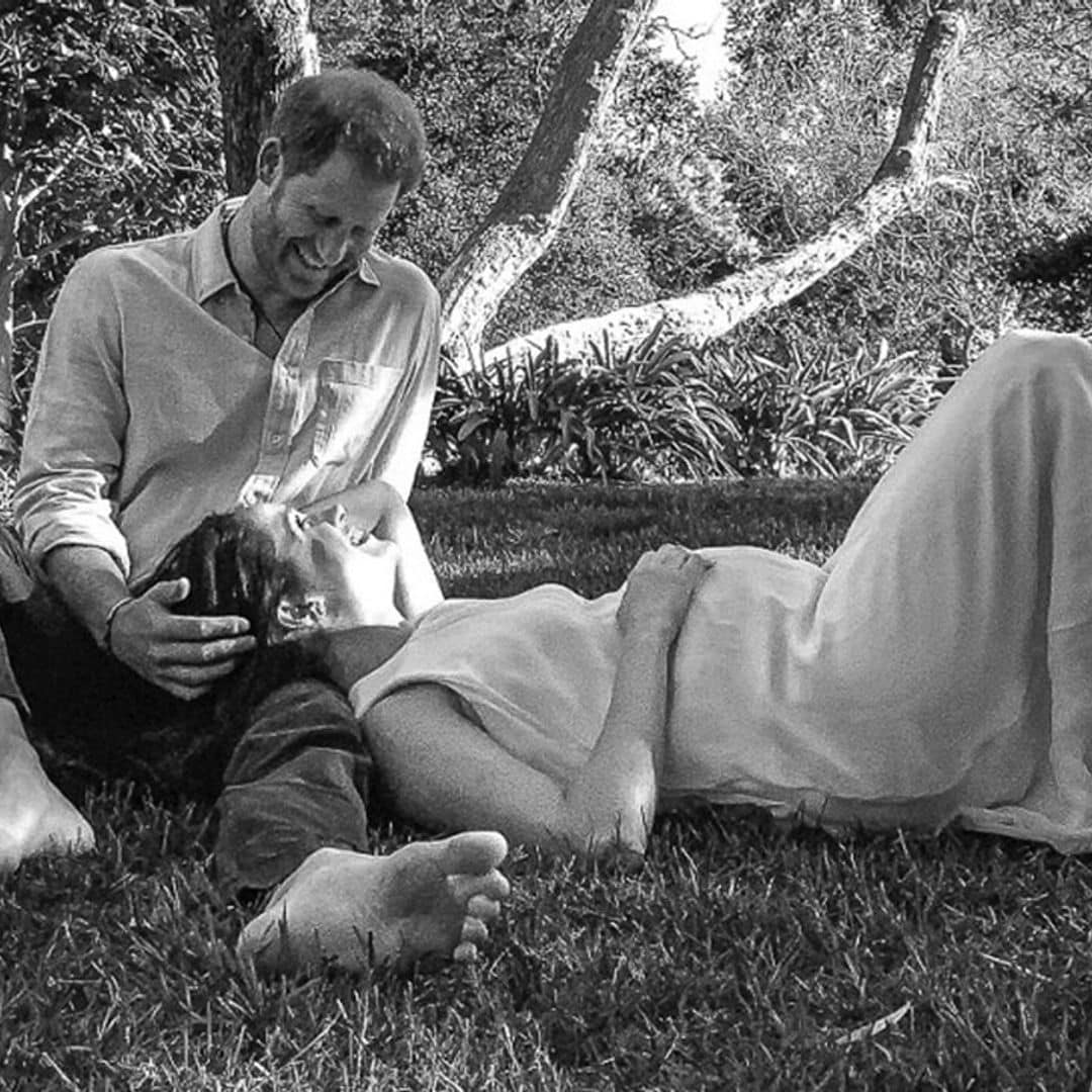 Harry y Meghan anuncian con la imagen más romántica que serán padres por segunda vez