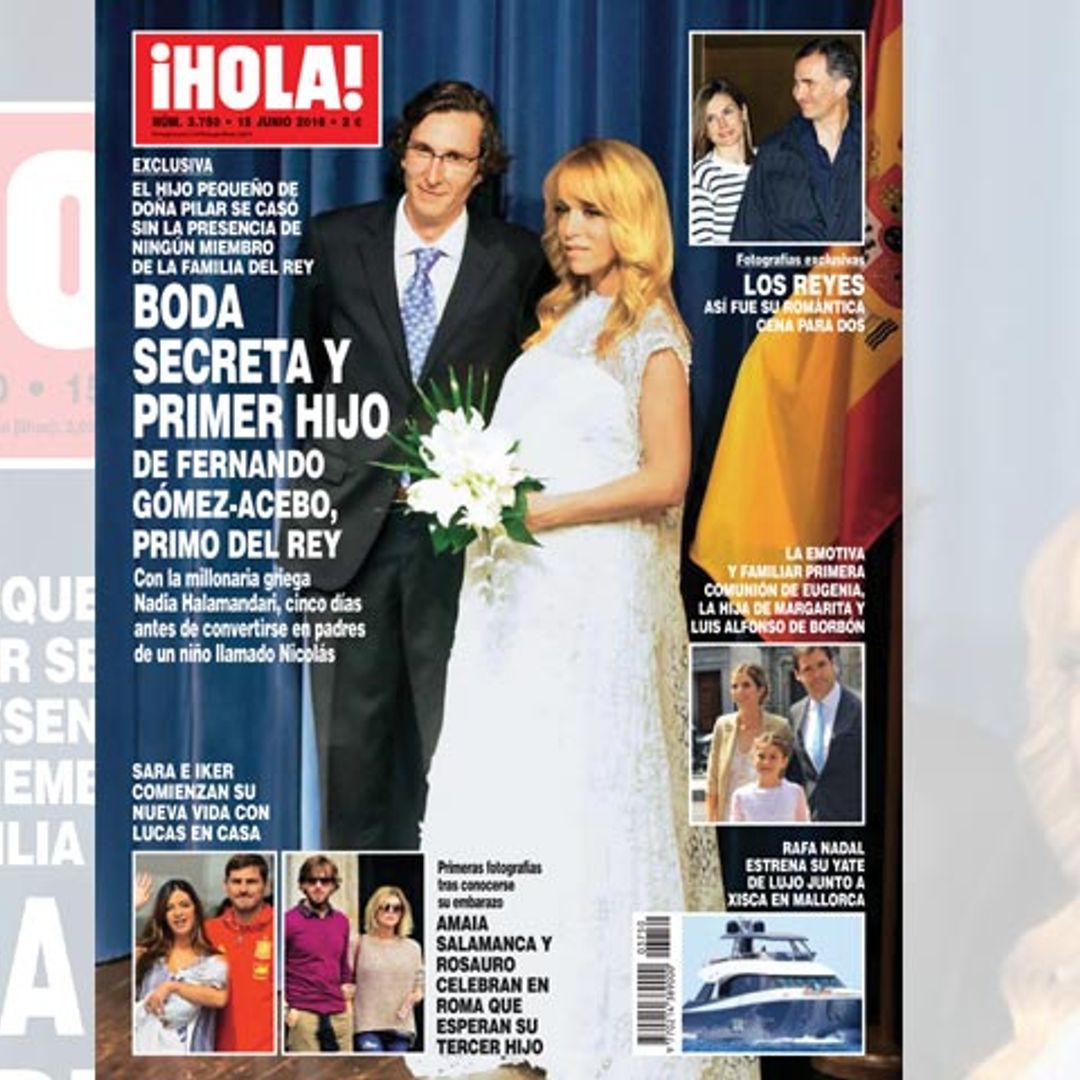 Boda secreta y primer hijo de Fernando Gómez-Acebo, primo del Rey