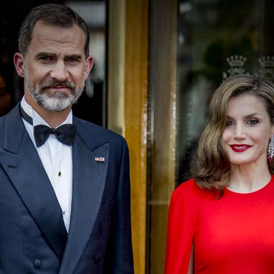 Don Felipe y doña Letizia celebran junto al rey Guillermo de Holanda su 50º cumpleaños