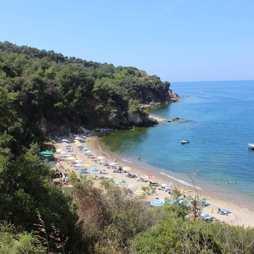Playa de Heybeliada, Islas Príncipe, Turquía