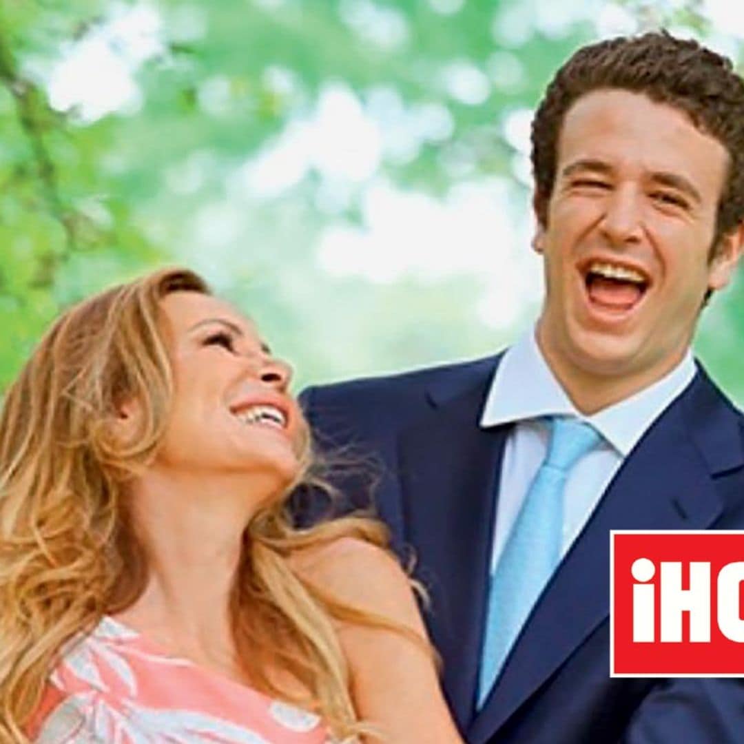 En ¡HOLA!, Ana Obregón regresa a Madrid y recuerda emocionada a su hijo