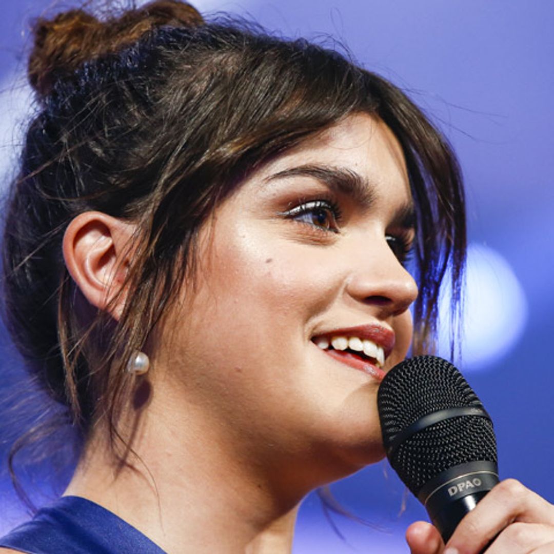 ¡Ya apuntaba maneras! No te pierdas cómo felicita la Navidad una jovencísima Amaia