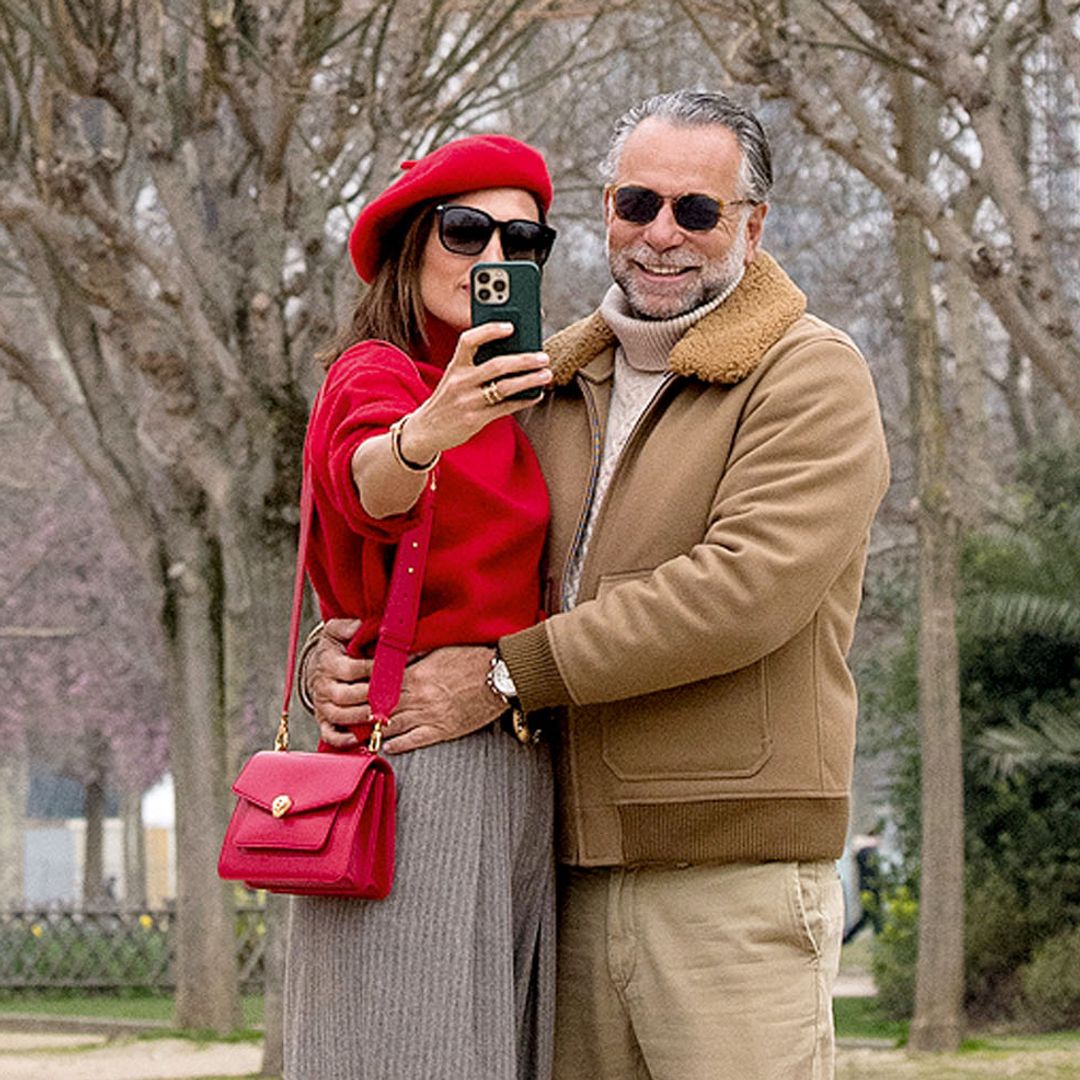 Nieves Alvarez y Bill Saad en su entrañable viaje a París