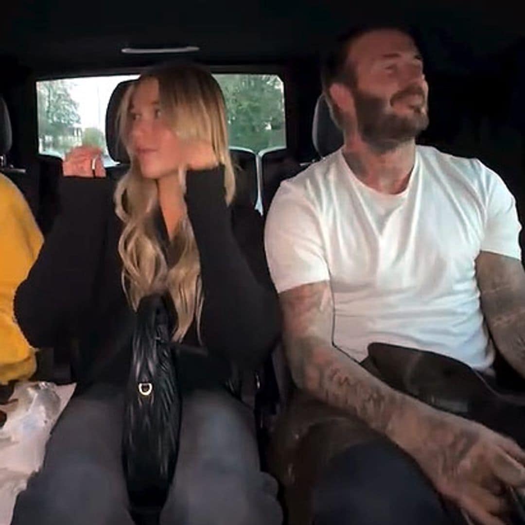 David y Cruz Beckham lo dan todo cantando Oasis y Harper reacciona como lo haría cualquier adolescente
