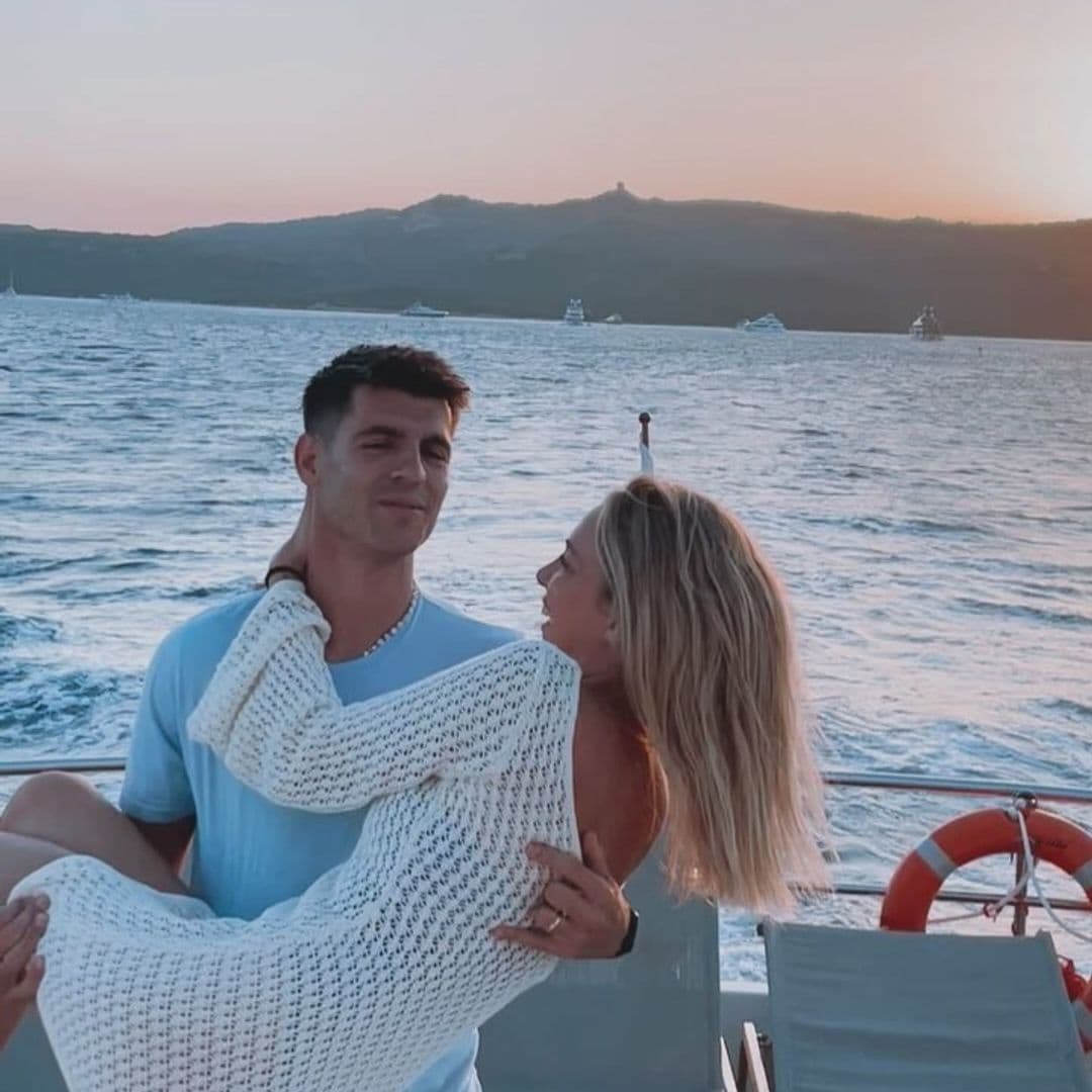 Así es el exclusivo restaurante en Ibiza que han elegido Alice Campello y Álvaro Morata para una velada inolvidable