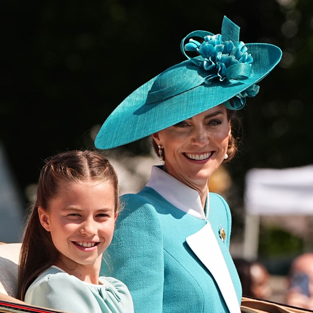 Kate Middleton, pura elegancia con guiño a Diana de Gales en el 'Trooping the Colour'