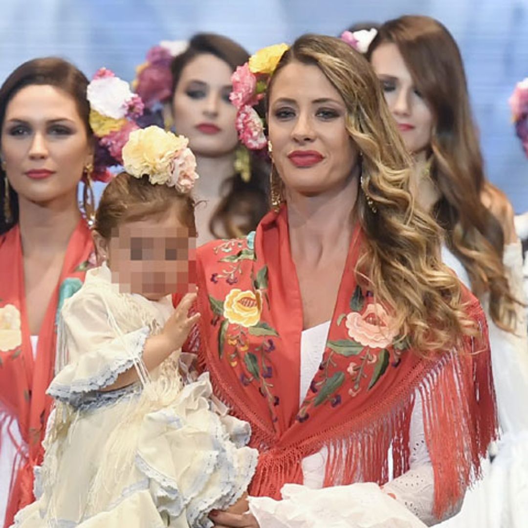La hija de Elisabeth Reyes, improvisada modelo en la pasarela Simof