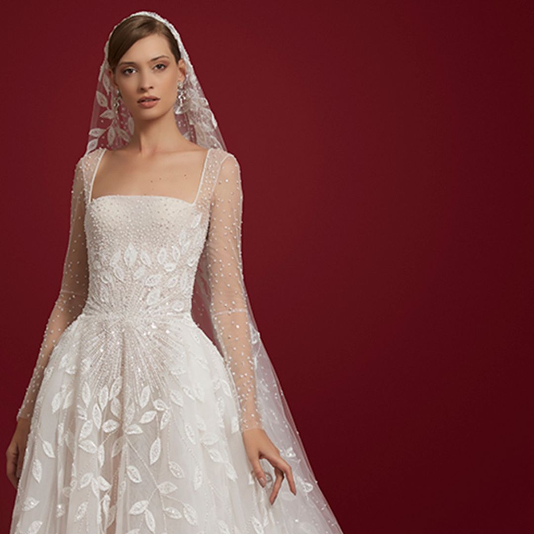 Bordados, encaje y pedrería de ensueño: el deseo de las novias de Georges Hobeika
